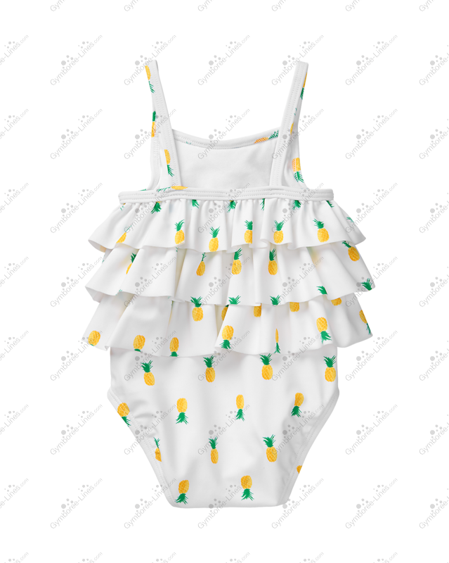 Janie and Jack Pineapple Island Outfit (Girl Layette/Newborn