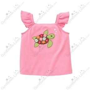 thumbnail image 2 of Gymboree Baby Girls' Embroidered Sleeveless Top - 100% Cotton Cowgirl Style 2 of 12